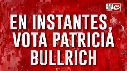 Elecciones Legislativas 2025: Así vota Patricia Bullrich