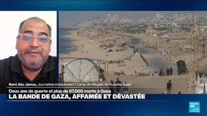 Gaza : deux ans de guerre et plus de 67 000 morts dans l'enclave palestinienne