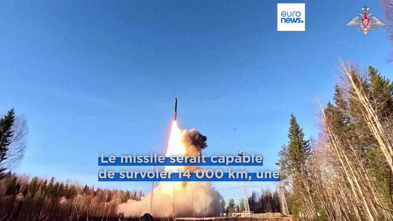 La Russie teste son missile Bourevestnik : une arme "unique au monde", selon Poutine