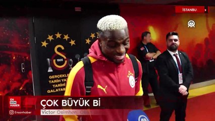 Victor Osimhen: Okan Buruk, oyuncu olarak çok büyük bir efsane