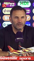 Okan Buruk: "Göztepe benim için çok değerli"