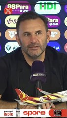 Okan Buruk'tan Osimhen sorusuna: "Ben de fena değildim"