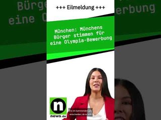 Münchens Bürger stimmen für eine Olympia-Bewerbung