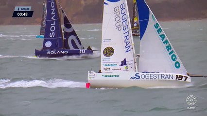 [TRANSAT CAFÉ L’OR]  Le départ des Class40
