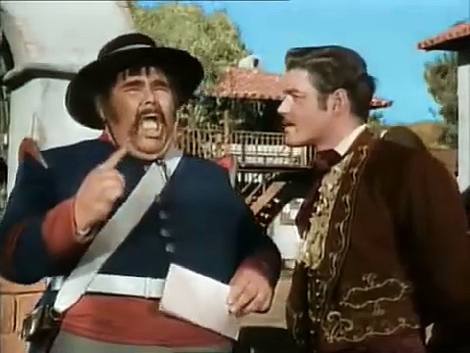 El Zorro acciona una trampa /Serie "El Zorro"