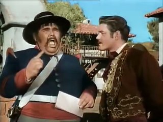El Zorro acciona una trampa /Serie "El Zorro"