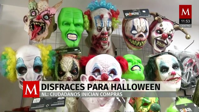 Inician ventas de disfraces en Monterrey ante la llegada de Halloween