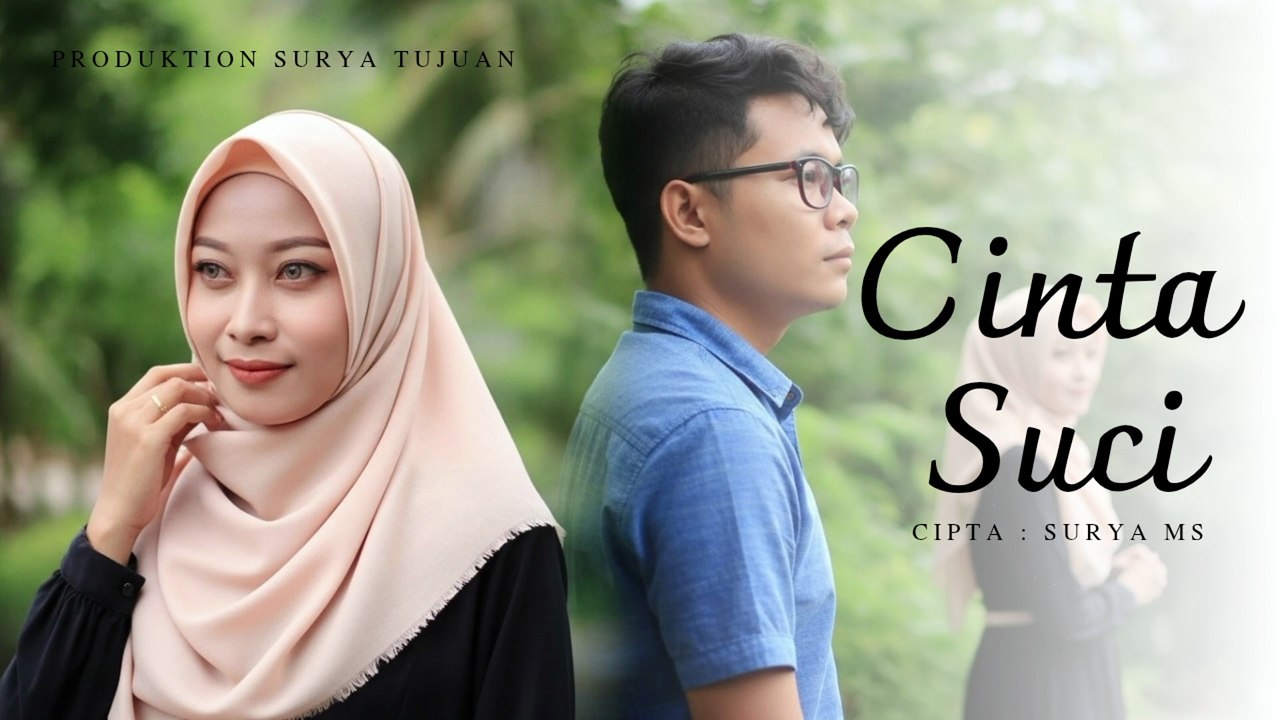 Cinta suci - Surya Ms ( official musik karya cipta || Lagu slow rock Melayu menyayat hati (