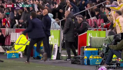 Brentford, Premier League'in 9. haftasında evinde Liverpool'u 3-2 mağlup etti.