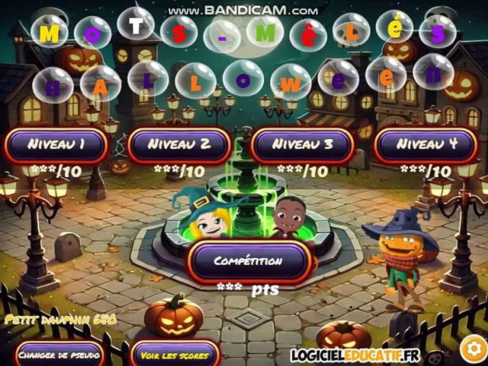 Jeux Educatif spécial halloween 1/3