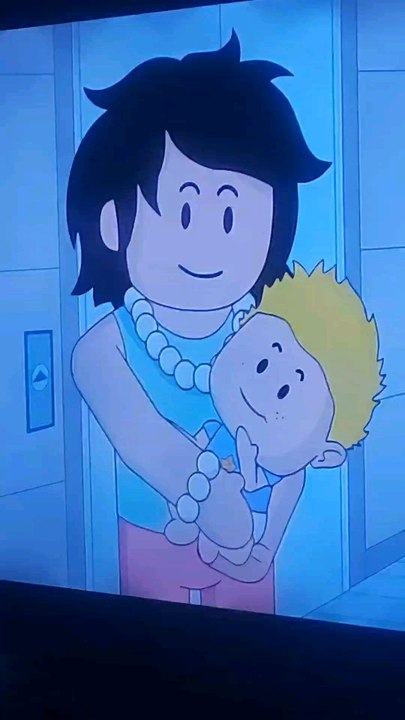 Baby Alan and Baby Alan's Mom are Hugging mother and son/Gamerchad/Baby Alan Cartoon