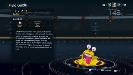 geremon all digivolution/de-digivolution/profile Digimon Story Time Stranger