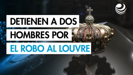 Detienen a dos hombres por el robo de joyas en el museo de Louvre en Francia
