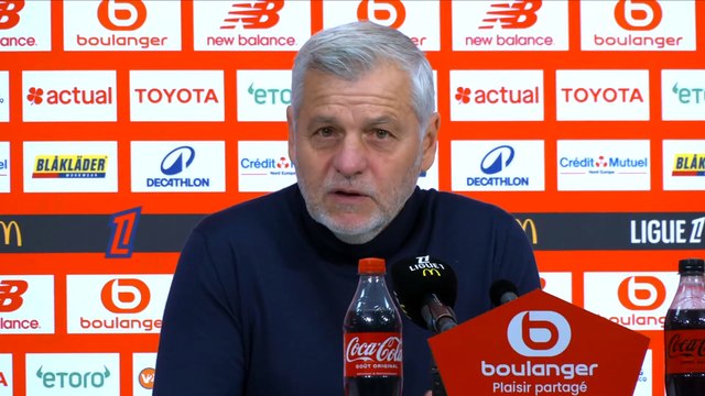 Bruno Genesio encense Félix Correia après ses premiers buts : « Ça commençait à lui peser un petit peu, il le mérite » - Foot - Ligue 1 - Lille