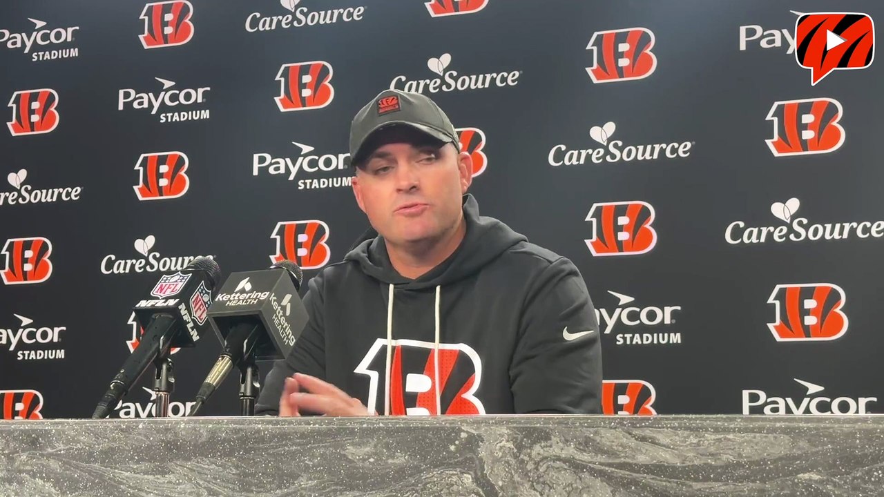 Zac Taylor Reacts to Cincinnati Bengals' Loss t...