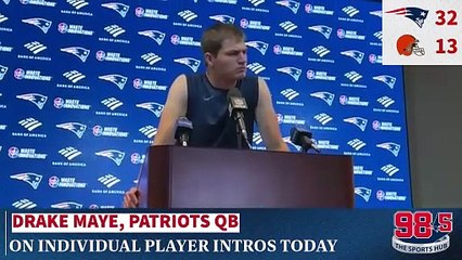 Vrabel & Maye on Player Intros