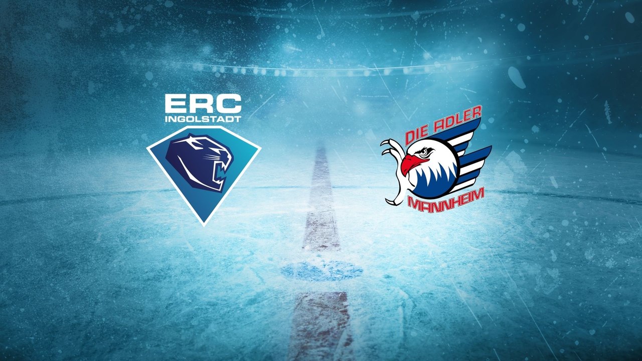 Highlights von ERC Ingolstadt - Adler Mannheim