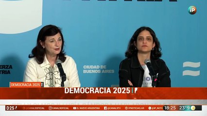Kelly Olmos y Lucía Cámpora hablaron tras el cierre de los comicios
