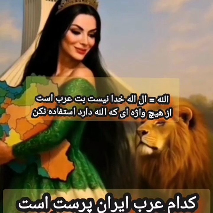 الله خدا نیست بت بزرگ عرب است هیچ کلمه الله دار را استفاده نکن