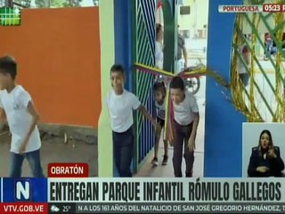 Portuguesa | Poder Comunal entregan rehabilitado el Parque Infantil Rómulo Gallegos
