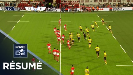 PRO D2 Saison 2025-2026 J08 - Résumé Biarritz Olympique - Stade Montois Rugby