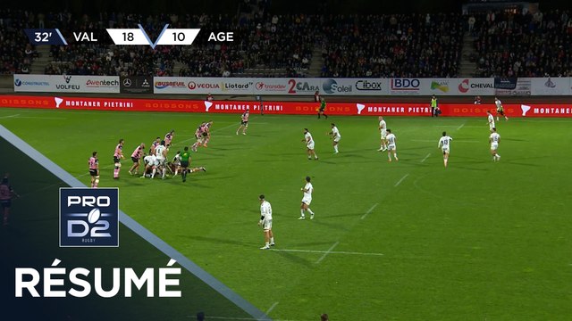 PRO D2 Saison 2025-2026 J08 - Résumé Valence Romans - SU Agen