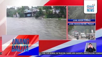 Ilang bahagi ng Mindanao, binaha dahil sa malakas na ulan | Unang Balita