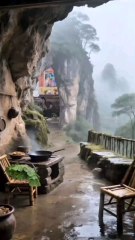 Rainy Cave Resort Vacation .