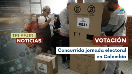 Cierran las votaciones en Colombia tras irregularidades y largas filas