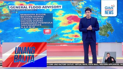 Weather update as of 7AM (October 27, 2025) | Unang Balita
