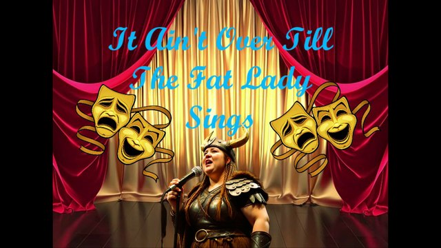 It Ain't Over Till The Fat Lady Sings (song)