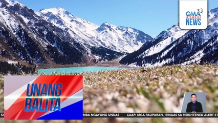 Mga pasyalang hinubog ng kalikasan, dinarayo ng mga turista sa Kazakhstan | Unang Balita
