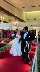 Dominique Hasbun y Eduardo Escoto celebran su unión matrimonial