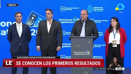 Guillermo Francos: "ya están escrutadas más del 90% de las mesas"