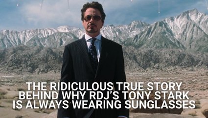 We Just Found Out Why Robert Downey Jr. Wore Sunglasses A Lot In 'Iron Man,' And It Makes So Much Sense