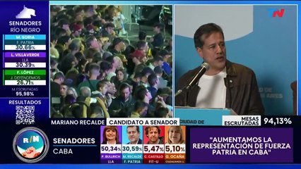Recalde habló tras la derrota de LLA