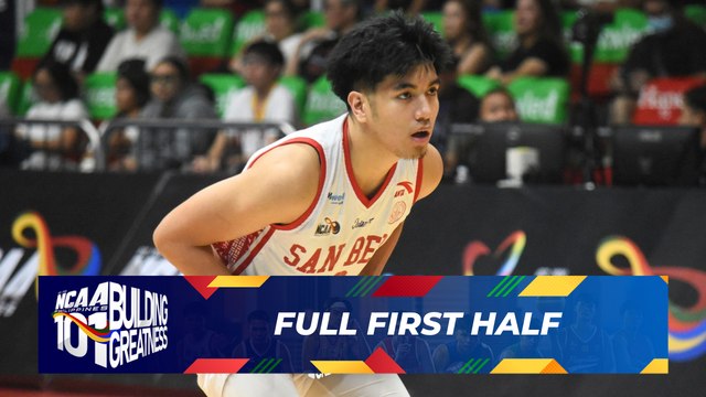 FULL FIRST HALF - San Beda Red Lions vs San Sebastian Golden Stags | NCAA Season 101