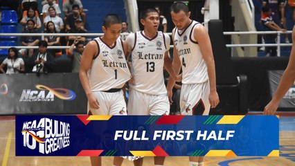 FULL FIRST HALF - Letran Knights vs Arellano Chiefs | NCAA Season 101