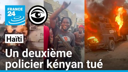 Haïti : un deuxième policier kényan tué par les gangs