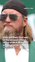 Jets get their first win of the season for Nick Mangold
