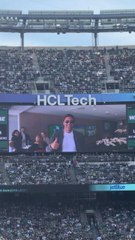 Rangers Hall of Famer Henrik Lundqvist at Met Life Stadium