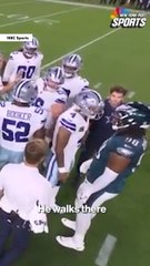 Jalen Carter shouldn't have spit on Dak Prescott in Eagles' season-opener