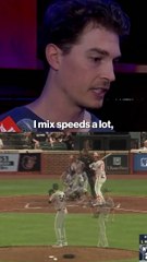 Max Fried after his career-high 13 strikeouts and 18th win of the season