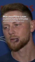 It's either a perfectly delivered joke or Max Scherzer has a mean right hook