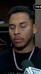 Jorbit Vivas takes accountability for his baserunning mistake and admits to slowing down on play at third