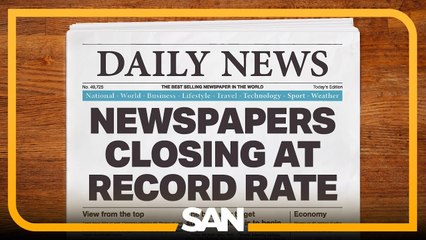 Extra, Extra – You’re losing places to read all about it: Report