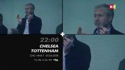 Super Sunday trên K+PM HD : Chelsea - Tottenham Hotspur (2/4/2018)