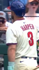 Bryce Harper was LESS than thrilled with this call...
