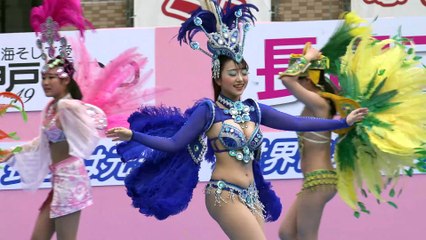 神戸まつり 2019 長田フェスティバル サンバ Escola De Samba KOBECCO ①