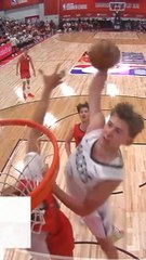 Johnny Furphy pulls off a back-scratching posterizer in NBA Summer League